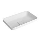 Cuba Banheiro Lavabo Sobrepor Deca Slim 50cm Branca