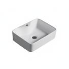 Cuba Banheiro Pia Apoio Sobrepor Retangular 48x37 Branco
