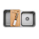 Cuba Bell Dupla Franke 84,5x46,5 C/acessórios 15313 Cor Inox