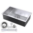 Cuba Bistrô Gourmet Docol Em Aço Inox AISI 304 Escovado Embutir ou Sobrepor com Válvula e Sifão 50x40x20cm ou 70x40x20cm Design e Beleza em Seu Lar Cuba Bistrô Gourmet Docol Em Aço Inox AISI 304 Escovado Embutir ou Sobrepor com Válvula e Sifão 50x40x20cm ou 70x40x20cm Design e Beleza em Seu Lar