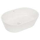 Cuba Branca p/ Banheiro Pia Sobrepor Oval 45x30 Fiori