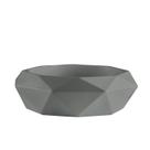 Cuba Concreto Artesanal de Sobrepor 3D - Mod Diamond- Cinza