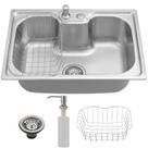 Cuba Cozinha Gourmet Pia Aço Inox 201 Acessórios Embutir
