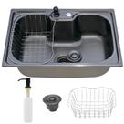 Cuba Cozinha Gourmet Pia Aço Inox Preta Acessórios Embutir Cuba Cozinha Gourmet Pia Aço Inox Preta Acessórios Embutir