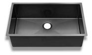 Cuba Cozinha Inox Preta Gourmet Grande 59x44x20 Mg96