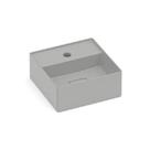 Cuba De Apoio 300X300 Mm, Com Mesa Para Metal, Roca, T7, Terra, Cor Stone