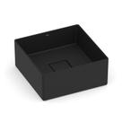 Cuba De Apoio 30x30cm Roca T3 Terra Matte Black A32722n080 Cuba De Apoio 30x30cm Roca T3 Terra Matte Black A32722n080