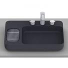 Cuba de Apoio com Mesa Infinity 60x42cm Onix - Roca - A327273100 Cuba de Apoio com Mesa Infinity 60x42cm Onix - Roca - A327273100