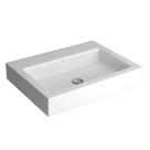 Cuba de Apoio de Mesa para Banheiro Retangular L19 Branco - Deca