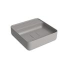 Cuba de Apoio Deca 40X40 L.11040.M.85 Quadrada com Mesa Soft Antracite