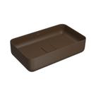 Cuba De Apoio Deca Slim 50x30 L.13050.22 Retangular Marrom Fosco
