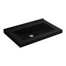 Cuba de Apoio ou Sobrepor Lavatório Concava com Mesa 70X45,5cm Ébano - L.94.95 Cuba de Apoio ou Sobrepor Lavatório Concava com Mesa 70X45,5cm Ébano - L.94.95