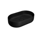 Cuba de Apoio Oval 50 cm Ébano Fosco - Deca
