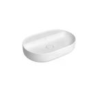 Cuba de Apoio Oval com Mesa 60 cm Branco - Deca