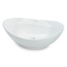 Cuba de Apoio para Banheiro/lavabo Cerâmica Redonda 59 Cm Manplex