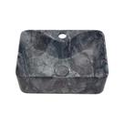 Cuba De Apoio Para Banheiro Retangular Slim Louça Cerâmica 40 cm Cornalina Pingoo.casa - Marmorizado Grafite Cuba De Apoio Para Banheiro Retangular Slim Louça Cerâmica 40 cm Cornalina Pingoo.casa - Marmorizado Grafite