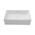 Cuba De Apoio Para Banheiro Retangular Slim Louça Cerâmica 60 Cm Lolita Pingoo.casa - Branco Cuba De Apoio Para Banheiro Retangular Slim Louça Cerâmica 60 Cm Lolita Pingoo.casa - Branco