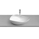 Cuba de Apoio para Banheiro Ruy Ohtake 54X37,5cm Branco - Roca Cuba de Apoio para Banheiro Ruy Ohtake 54X37,5cm Branco - Roca