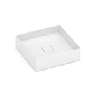 Cuba de Apoio Quadrada Sem Mesa Terra T5 Branco Roca 40x40cm