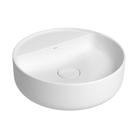Cuba de Apoio Redonda Com Mesa 40cm Branco Deca