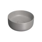 Cuba De Apoio Redonda Slim 30x30x13cm Cinza Antracite L.12030.85 - Deca