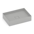 Cuba de Apoio Retangular 51cm X 36cm sem Mesa T6 Terra Roca