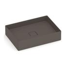 Cuba de Apoio Retangular 51cm X 36cm sem Mesa T6 Terra Roca