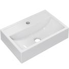 Cuba De Apoio Retangular Banheiro Lavabo C01 Q450 Branco Cuba De Apoio Retangular Banheiro Lavabo C01 Q450 Branco