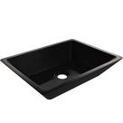 Cuba De Apoio Retangular Para Banheiro Lavabo C01 Rt45 Preto Cuba De Apoio Retangular Para Banheiro Lavabo C01 Rt45 Preto