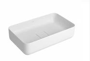 Cuba de Apoio Retangular Slim 50 cm Branco - Deca