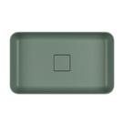 Cuba De Apoio Retangular Slim Sálvia Deca 50 cm Cuba De Apoio Retangular Slim Sálvia Deca 50 cm