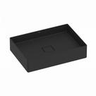 Cuba de Apoio Roca Terra T6 51x36 A32787Z080 Retangular Matte Black