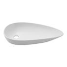 Cuba De Apoio Sem Válvula Para Banheiro Gota Slim Cerâmica Pingoo.Casa - Branco Cuba De Apoio Sem Válvula Para Banheiro Gota Slim Cerâmica Pingoo.Casa - Branco