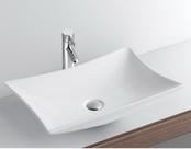Cuba de Banheiro Louça Apoio Jade Branco PEX