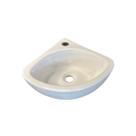 Cuba De Canto Lavatorio Acessibilidade Luzarte 40x33x13 Branco Brilhante