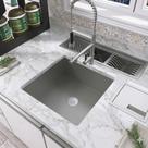 Cuba de Cozinha Inox AISI 304 Escovada Modelo Embutir Moderna e Resistente para Bancadas