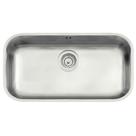 Cuba de Embutir em Aço Inox Acetinado Retangular 56x34cm c/ Válvula 4,5 Tramontina