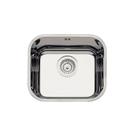 Cuba de Embutir Lavínia 40 BL em Aço inox alto brilho 40x34 cm c/ Válvula 4 1/2 e Escape Tramontina