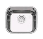 Cuba de Embutir Lavínia 40 BL em Aço Inox Alto Brilho com Válvula 40 x 34cm - Tramontina - 94020/202