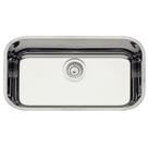 Cuba de Embutir Lavínia 56 BL em Aço Inox Alto Brilho 56x34 cm c/ Válvula 4 1/2 Tramontina