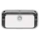 Cuba de Embutir Lavínia 56 BL em Aço inox alto brilho 56x34 cm Válvula 4 1/2 Tramontina