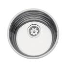 Cuba de Embutir Luna Redonda 30 BL em Aço Inox Pré-polido c/ Válvula de 3 1/2 Tramontina