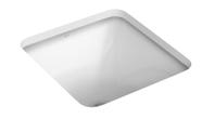 Cuba de Embutir Quadrada Branca 35cm L.415.17