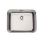 Cuba de embutir tramontina dora 50 bl r6 em aco inox escovado com valvula e escape 50x40cm 94018113