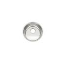 Cuba de embutir Tramontina Luna 30 BL em aço inox polido 30cm sem Valvula