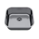 Cuba de Inox para Cozinha N3 40x34x14cm Polida com Válvula Ghel Plus