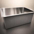 Cuba De Pia Gourmet Inox 201 Quadrada 50X40x22cm Profunda Para Cozinha Cuba De Pia Gourmet Inox 201 Quadrada 50X40x22cm Profunda Para Cozinha