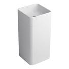 Cuba de Piso Lavatório Quadrada 41,5X41,5cm Branco - LC.26.17
