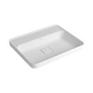 Cuba de Sobrepor Deca Slim 50x40 L.23050.M.17 Retangular com Mesa Branca