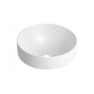 Cuba de Sobrepor para Banheiro Redonda L1050 Branco Fosco/Diamantada - Deca LS.1050.LS.16 Cuba de Sobrepor para Banheiro Redonda L1050 Branco Fosco/Diamantada - Deca LS.1050.LS.16